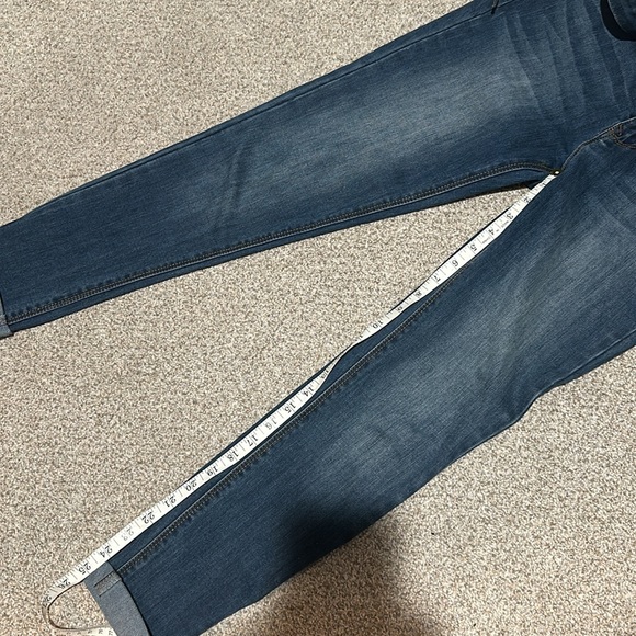 Tie waist paper bag skinny jean - Picture 3 of 5